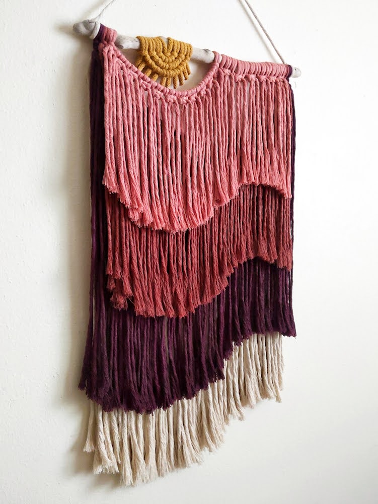 SUMMER SUNSET #01 - Wall Hanging